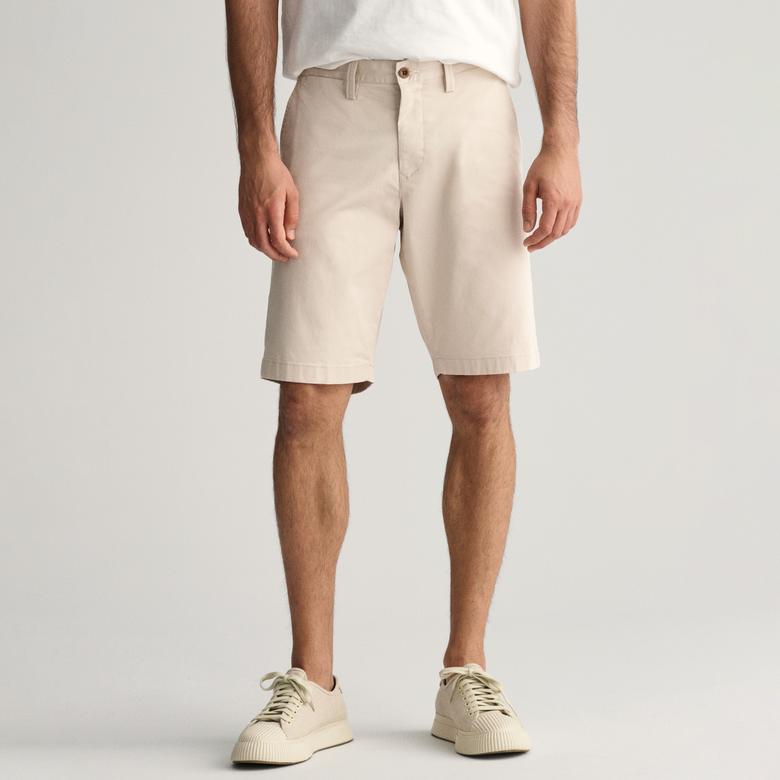 GANT Erkek Krem Relaxed Fit Şort