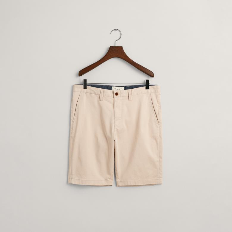 GANT Erkek Krem Relaxed Fit Şort