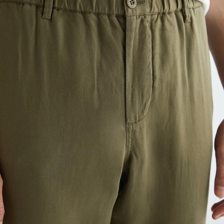 GANT Erkek Yeşil Regular Fit Pantolon
