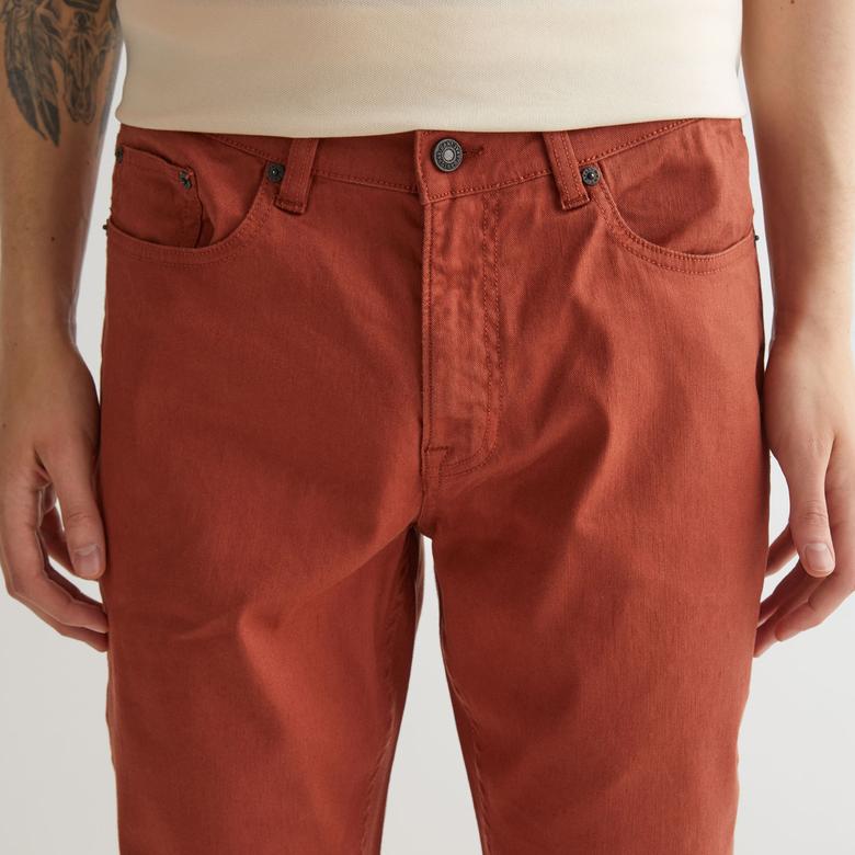 GANT Erkek Kahverengi Slim Fit Pantolon