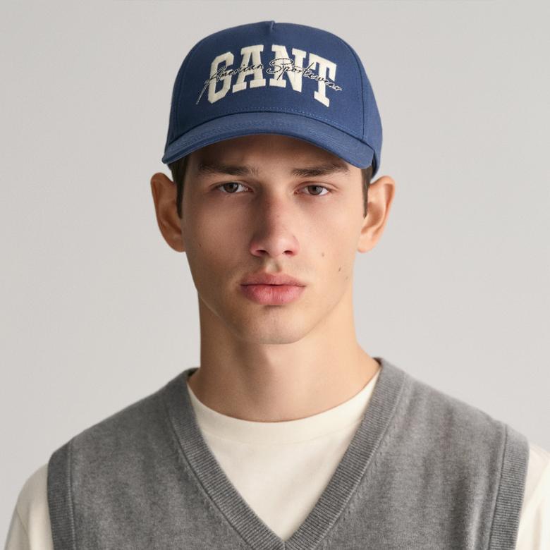 GANT Unisex Mavi Logolu Şapka