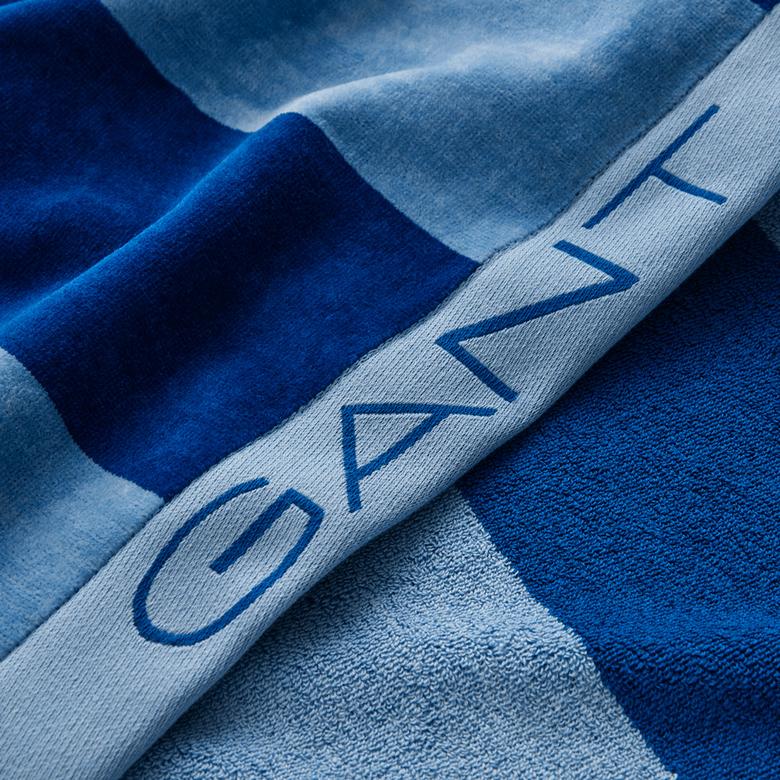 GANT Unisex Mavi Çizgili Havlu