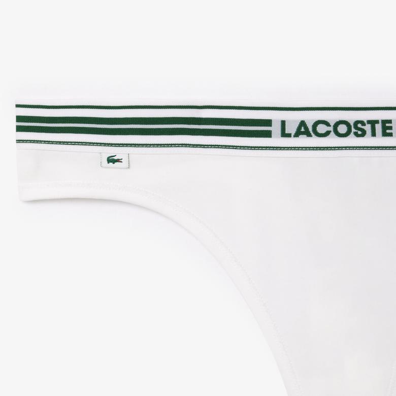 Lacoste Kadın Beyaz Külot