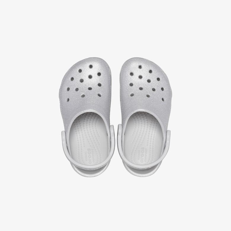 Crocs Classic Glitter K Çocuk Gri Terlik