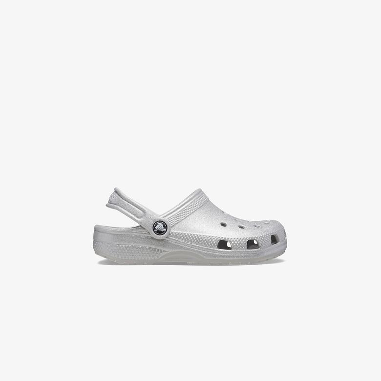 Crocs Classic Glitter K Çocuk Gri Terlik