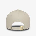 New Era Metallic Logo 9Forty Neyyan  Stn Unisex Bej Şapka