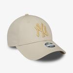 New Era Metallic Logo 9Forty Neyyan  Stn Unisex Bej Şapka
