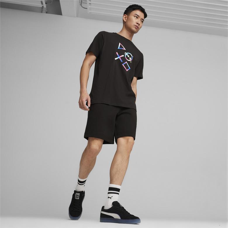 Puma X Playstation Erkek Siyah Şort