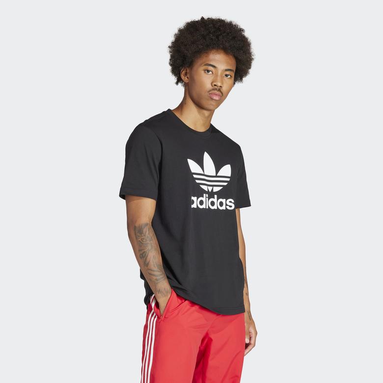 adidas Originals Trefoil 2000 Running Erkek Siyah T-Shirt