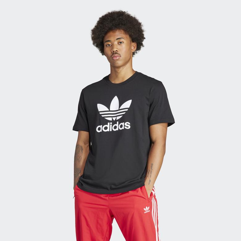 adidas Originals Trefoil 2000 Running Erkek Siyah T-Shirt
