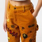 Market Boosted Club Corduroy Erkek Krem Pantolon