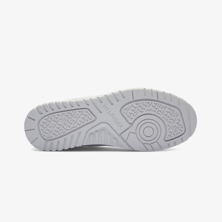 Tommy Hilfiger Basket Core Leaer Ess Erkek Beyaz Sneaker