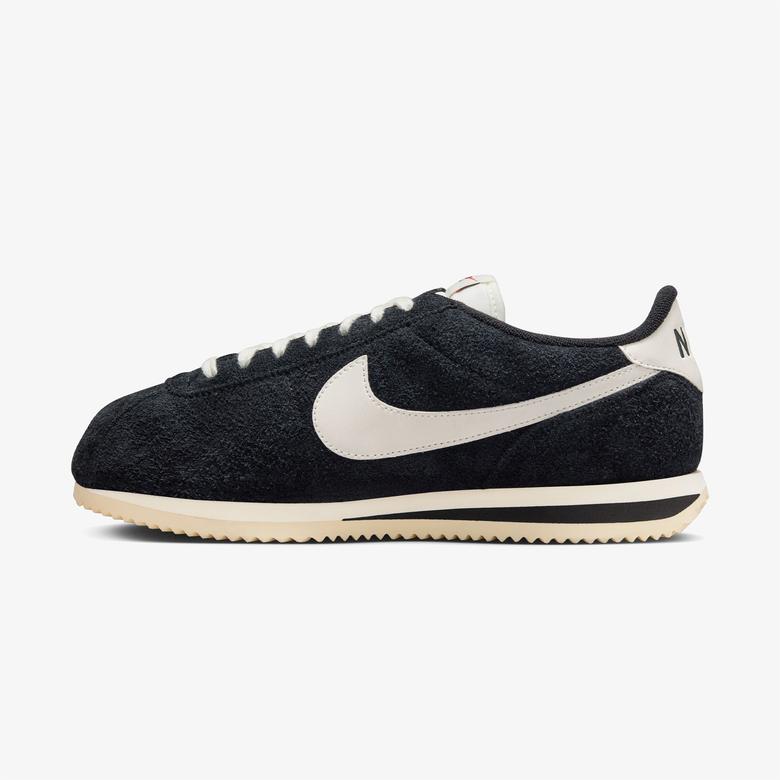 Nike Cortez Vintage Kadın Siyah Spor Ayakkabı