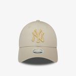 New Era Metallic Logo 9Forty Neyyan  Stn Unisex Bej Şapka