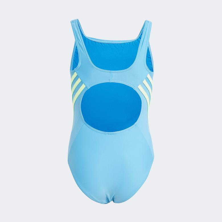 adidas Sportswear 3S Çocuk Mavi Mayo
