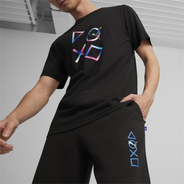 Puma X Playstation Erkek Siyah Şort