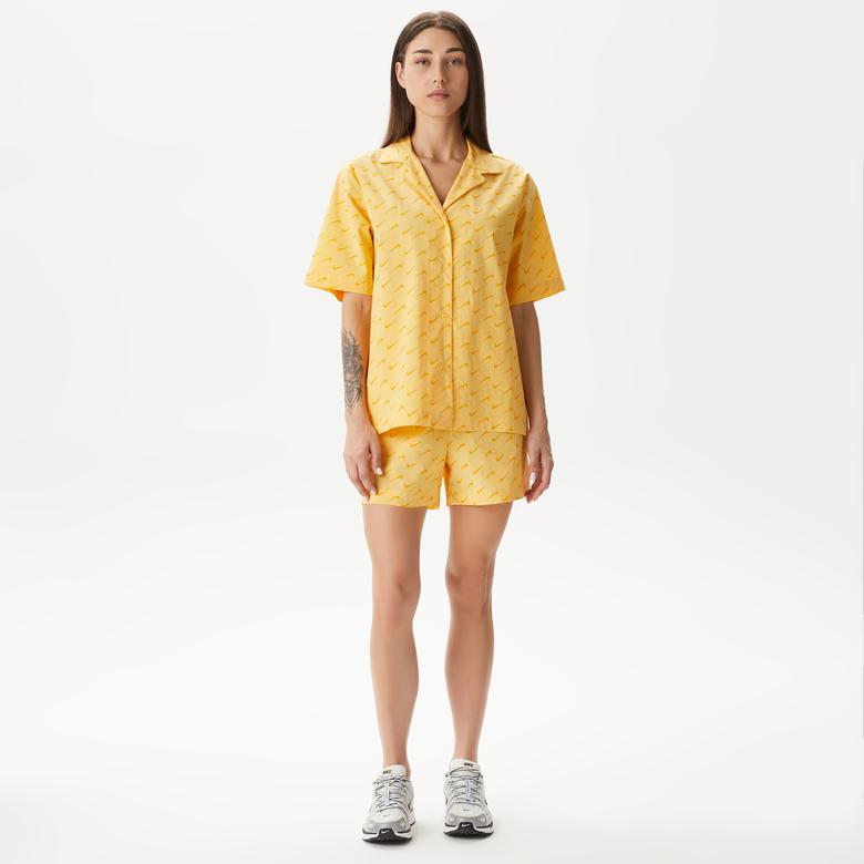 Nike Sportswear Everyday Kadın Sarı Şort