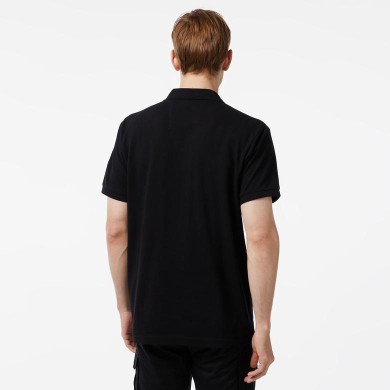 Nautica Erkek Siyah Classic Fit Kısa Kollu Polo