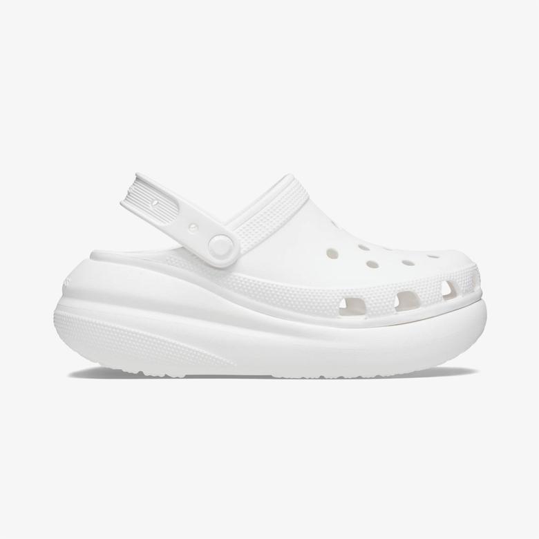 Crocs Classic Crush Kadın Beyaz Terlik