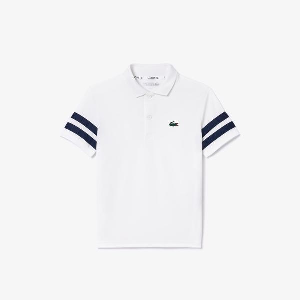 Lacoste Çocuk Beyaz Polo