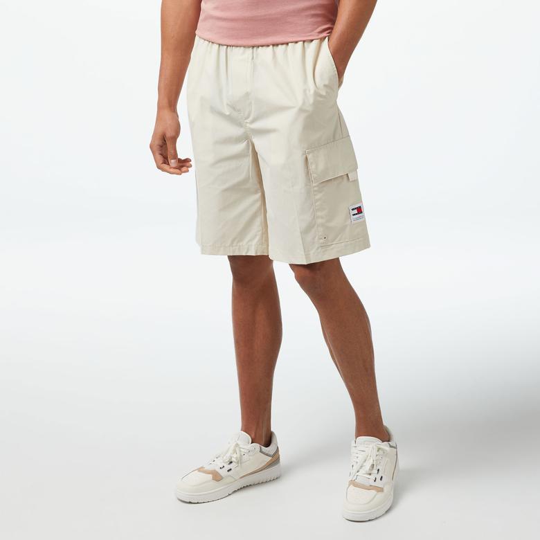 Tommy Hilfiger Erkek Bej Şort