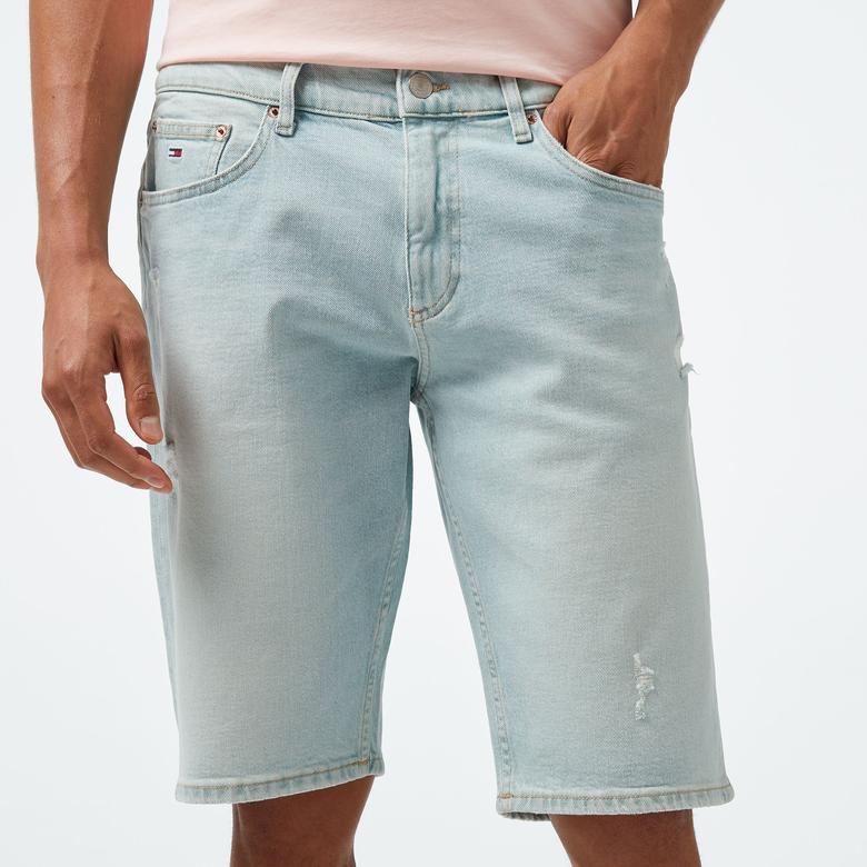 Tommy Hilfiger Erkek Mavi Şort
