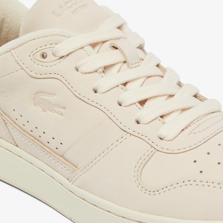 Lacoste T-Clip Set Kadın Krem Sneaker