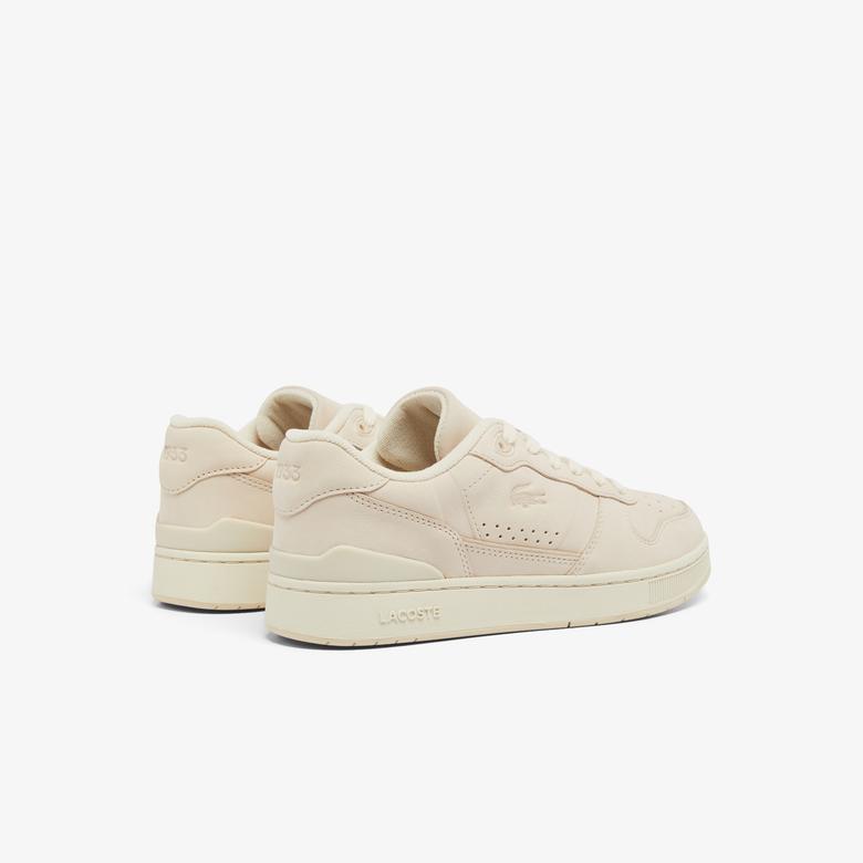 Lacoste T-Clip Set Kadın Krem Sneaker
