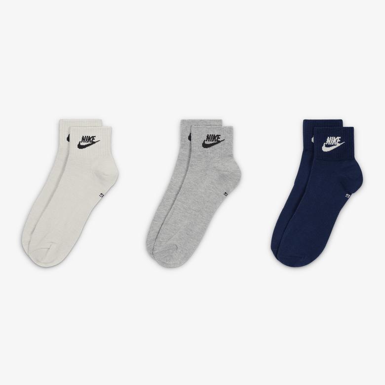 Nike Everyday Essentials Unisex Renkli Bilek Çorap