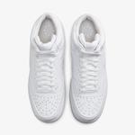 Nike Court Vision Mid Erkek Beyaz Sneaker