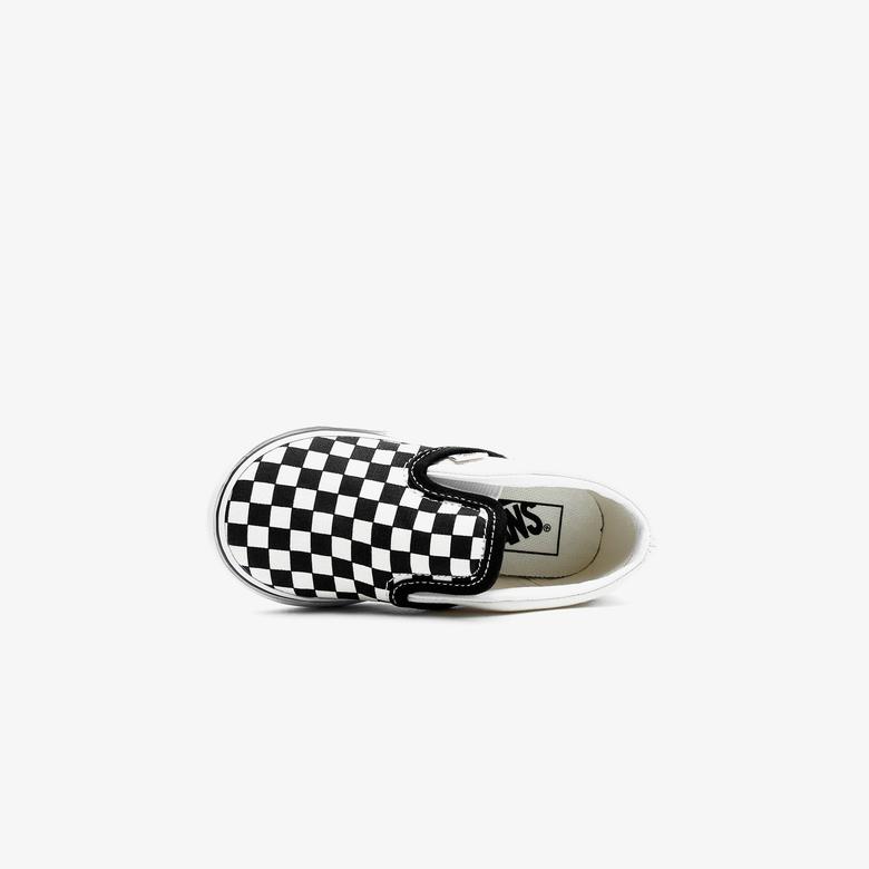 Vans Classic Slip-On Bebek Bej-Siyah Sneaker