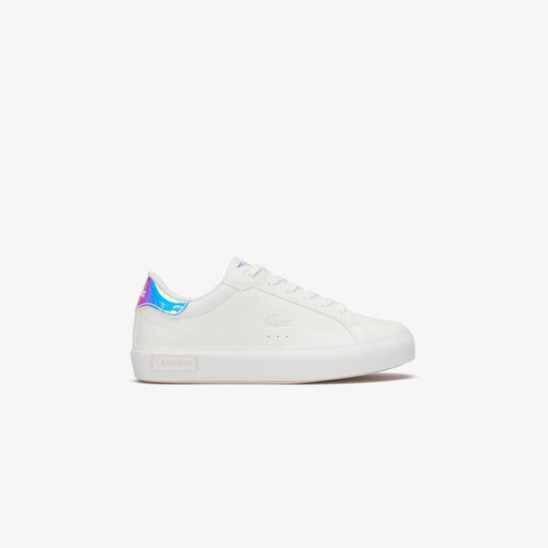 Lacoste Powercourt Çocuk Beyaz Sneaker