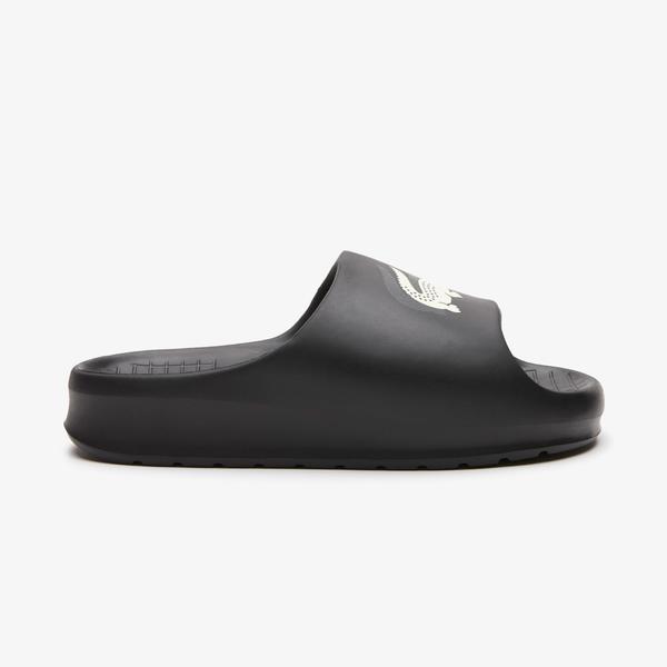 Lacoste Serve 2.0 Kadın Siyah Terlik