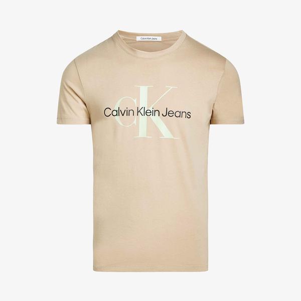 Calvin Klein Erkek Bej Tshirt