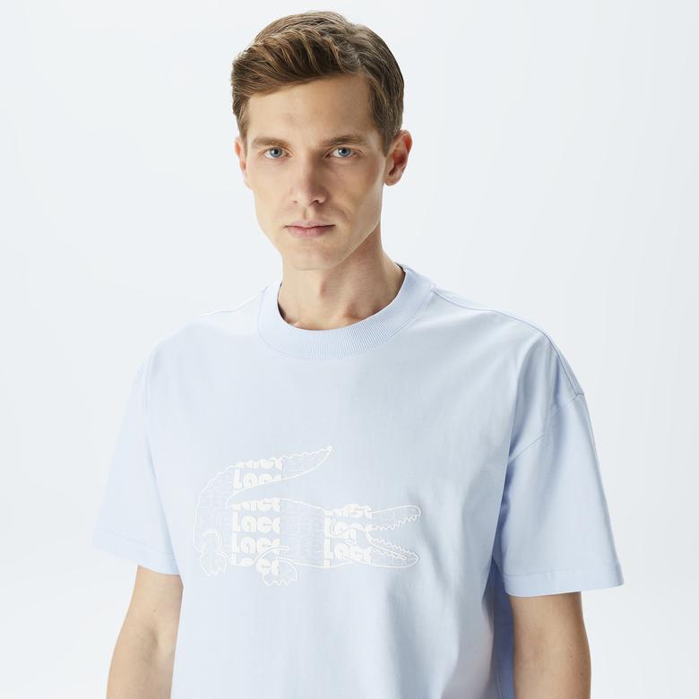 Lacoste Erkek Mavi T-Shirt