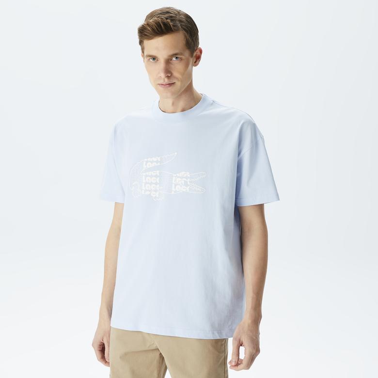 Lacoste Erkek Mavi T-Shirt