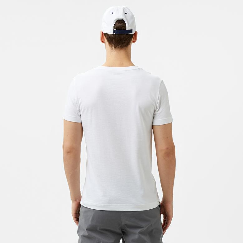 Lacoste Erkek Beyaz T-Shirt