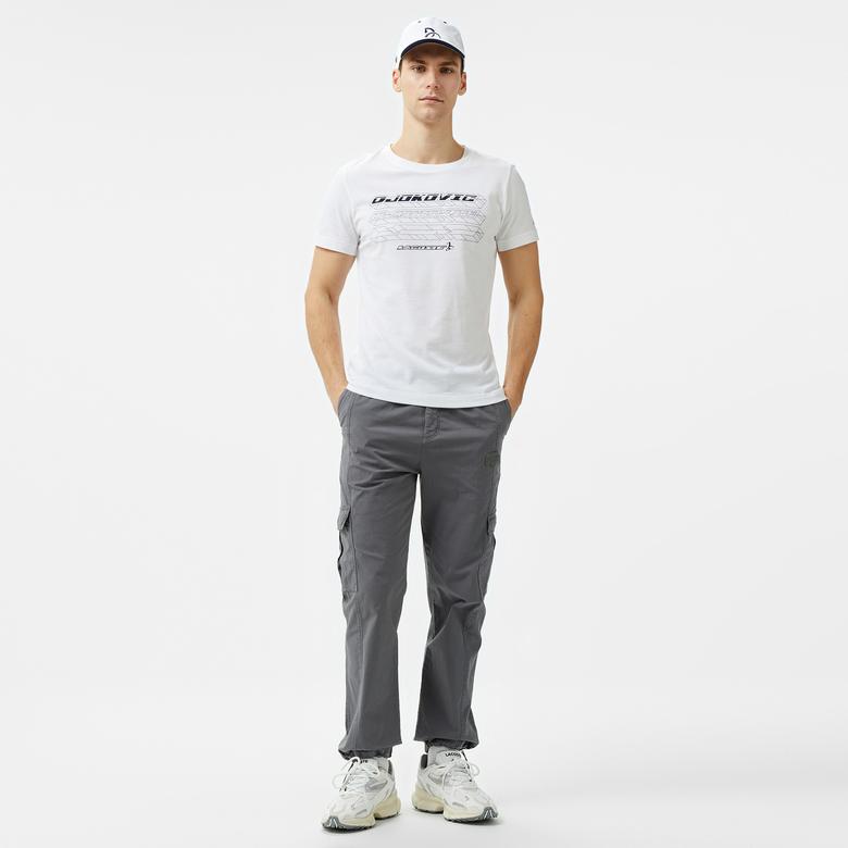 Lacoste Erkek Beyaz T-Shirt