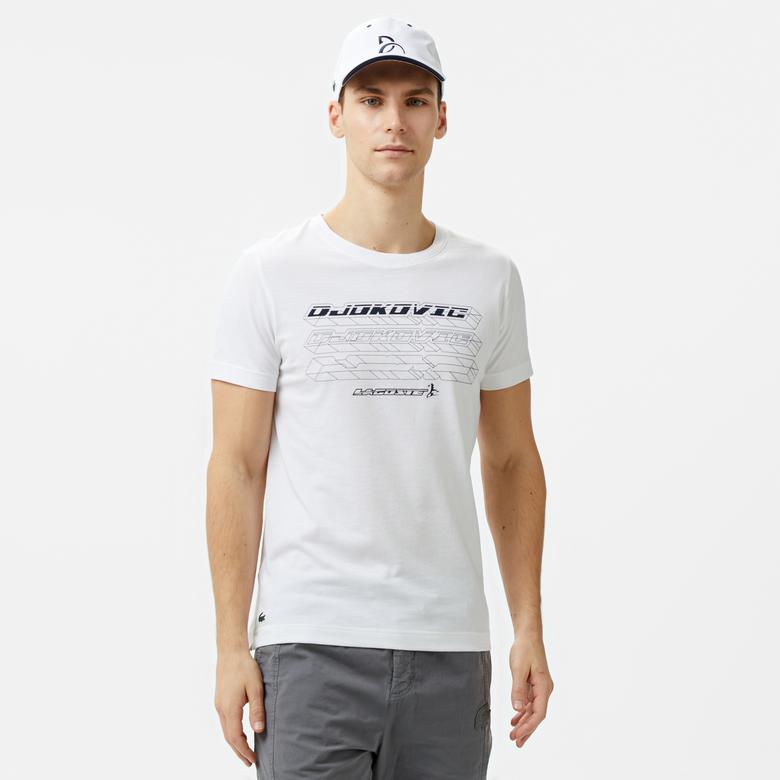 Lacoste Erkek Beyaz T-Shirt