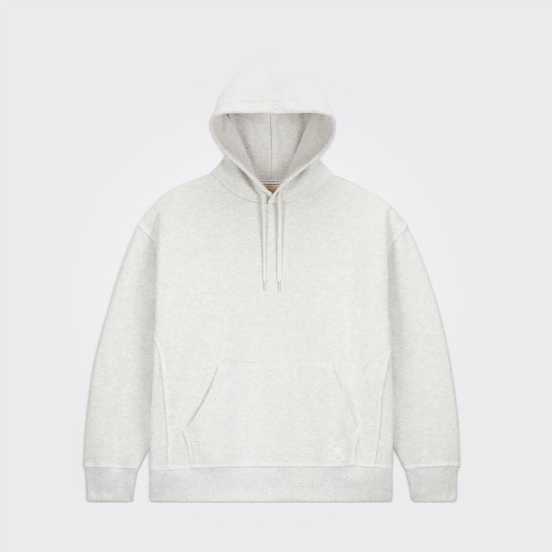 Converse Loose Fit Unisex Gri Hoodie