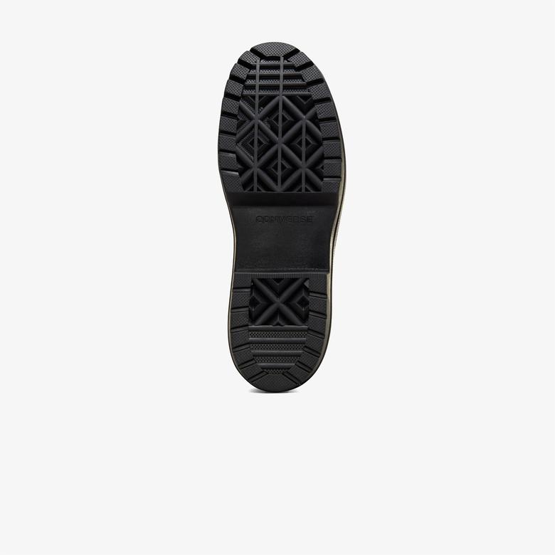Converse Chuck Taylor All Star Lugged Heel Waterproof Kadın Siyah Deri Platform Sneaker