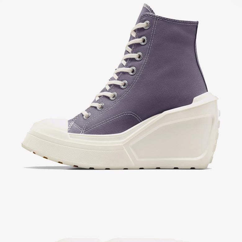 Converse Chuck 70 De Luxe Wedge Unisex Mor Platform Sneaker