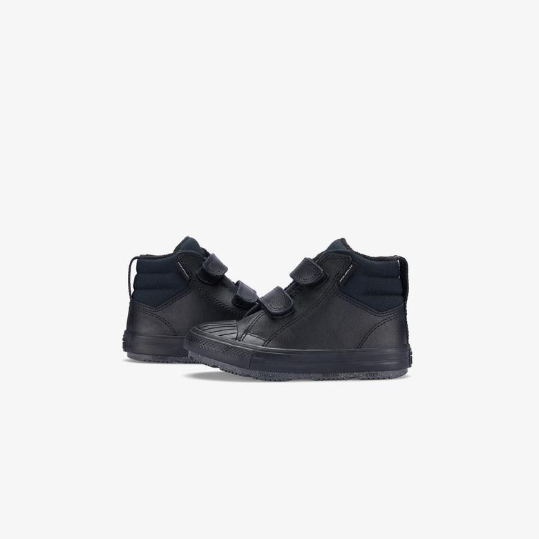 Converse Chuck Taylor All Star Berkshire Bebek Siyah Deri Bot