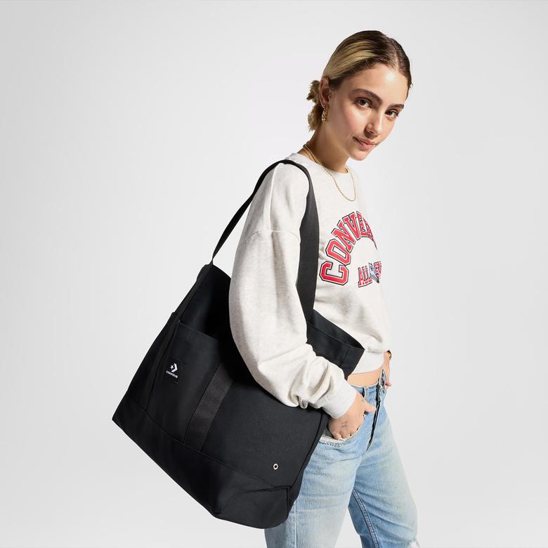 Converse Classic Unisex Siyah Tote Çanta
