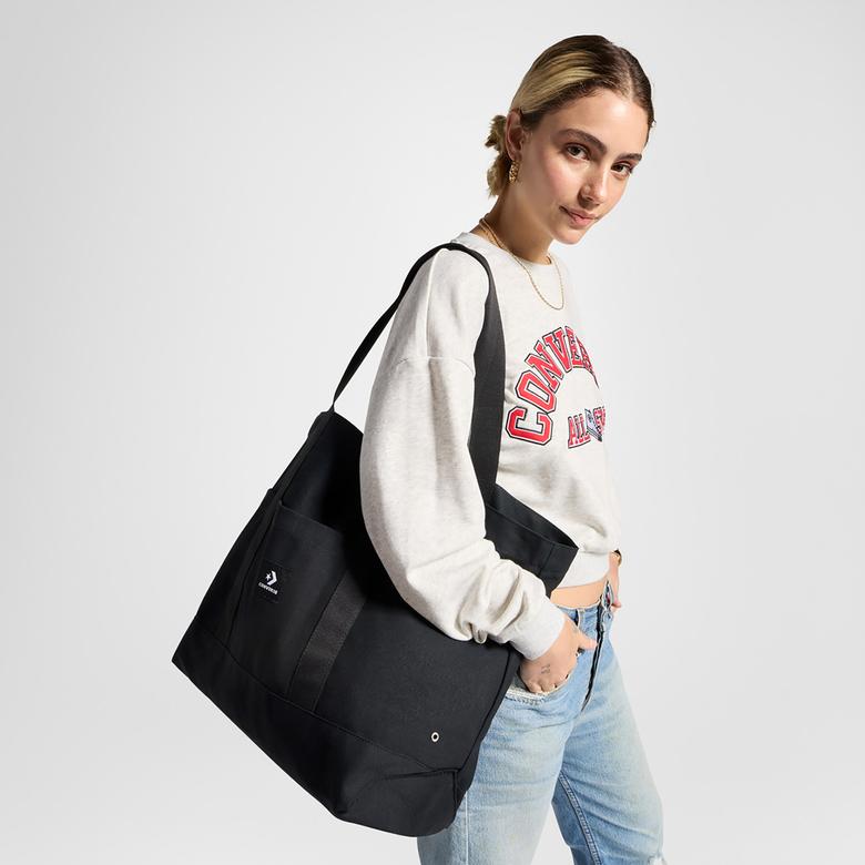 Converse Classic Unisex Siyah Tote Çanta