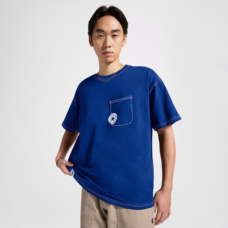 Converse Classic Erkek Lacivert T-Shirt