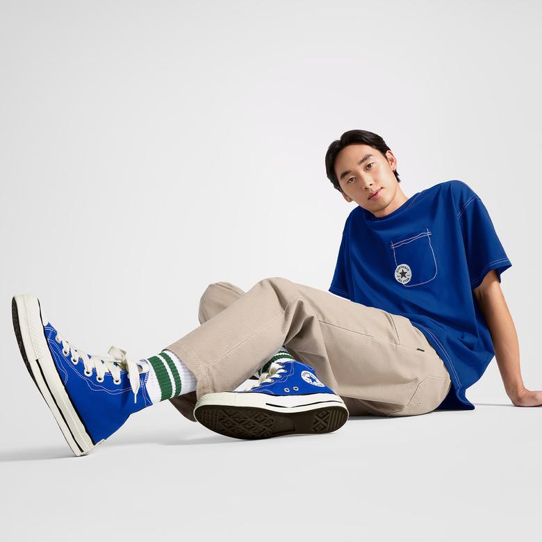 Converse Classic Erkek Lacivert T-Shirt