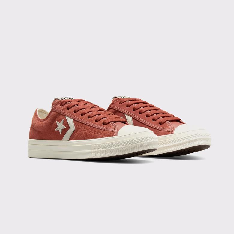 Converse Star Player 76 Unisex Kahverengi Süet Sneaker