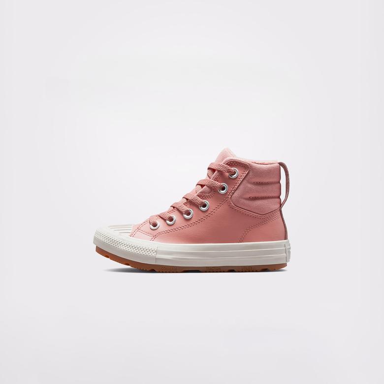 Converse Chuck Taylor All Star Berkshire Çocuk Pembe Deri Bot