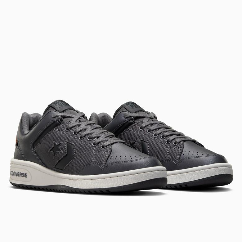 Converse Weapon Unisex Gri Deri Sneaker